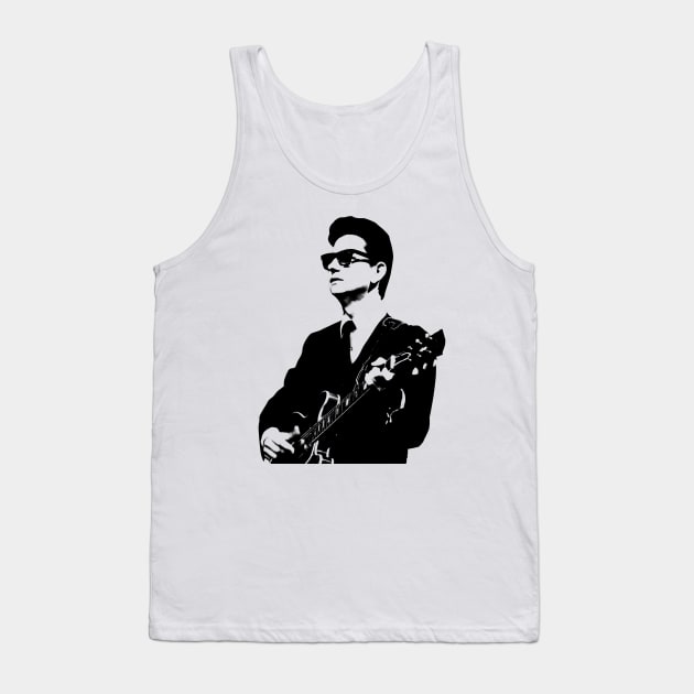 Roy Orbison // Vintage Style Design Tank Top by Indanafebry